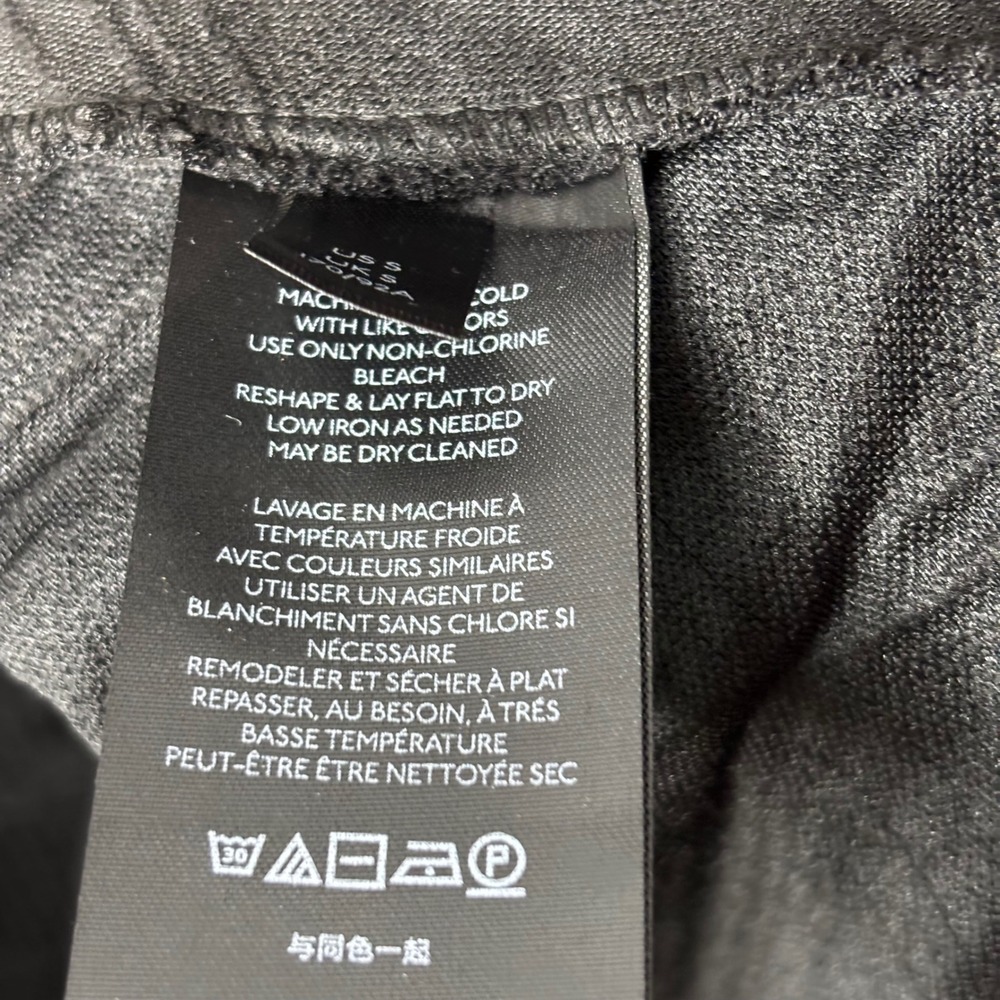 Free People Violet Mini Dress‎ Black Textured Puff Sleeve Open Back Tie Size S - Picture 9 of 10